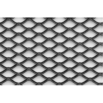 Bumper grille zwart 125 x 30 cm