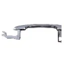 Poignée de porte extérieure chromée pour Aixam 2