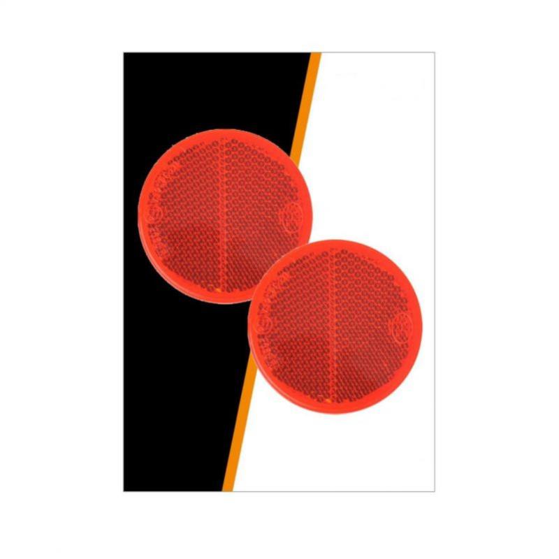 55 Mm red reflector ( 2 pc )