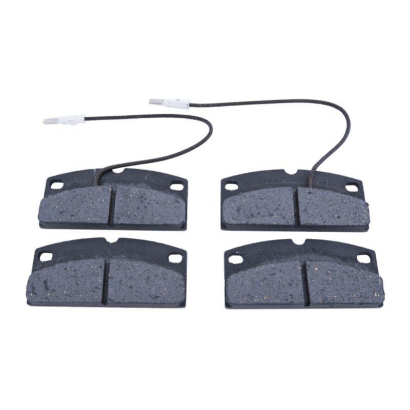Set of 4 front brake pads