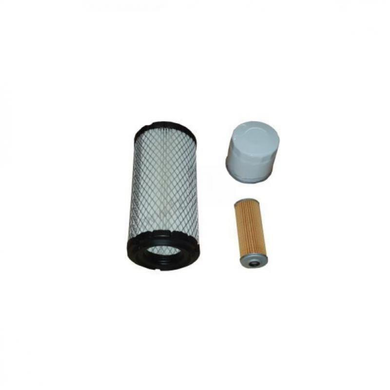 Air filter Yanmar engine 3-Filter kit with cylindrical