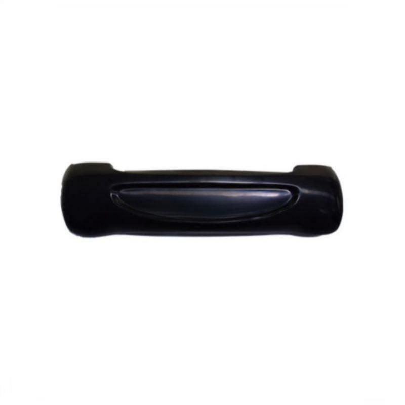 Smooth media rear bumper