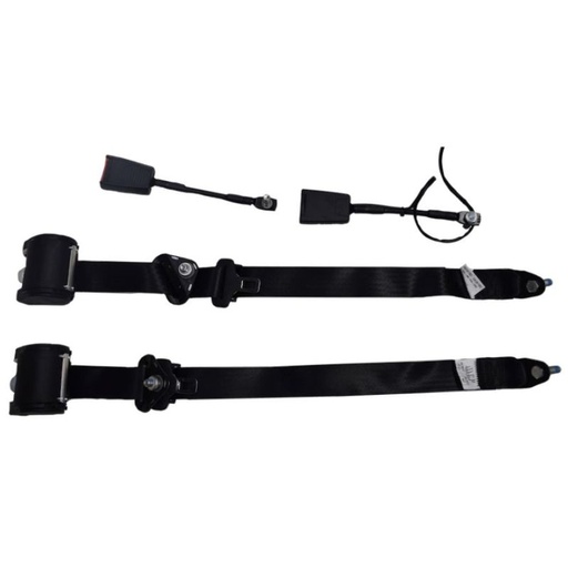 [207220] Couple ceinture de securite noire