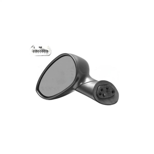 [02102905] Mirror Bellier B8 black exterior left